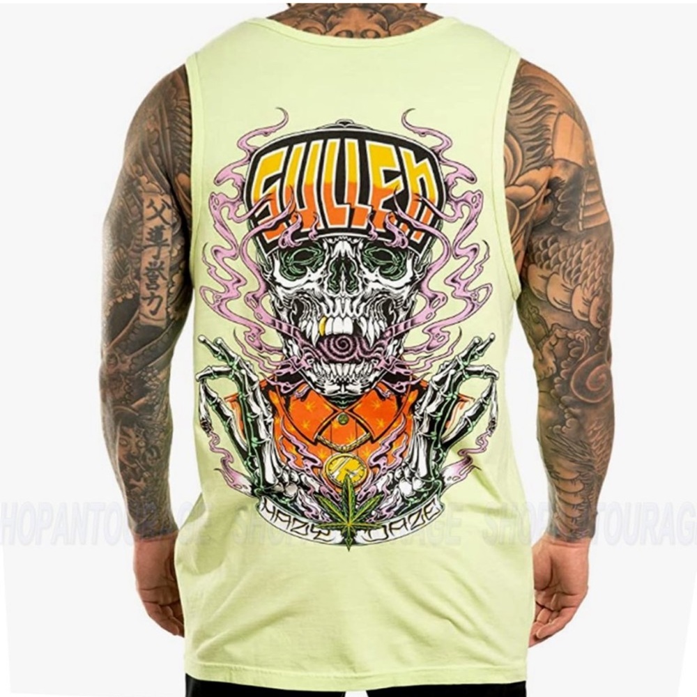 Sullen Art | Collective Skull Premium Fit Tattoo Tank Top